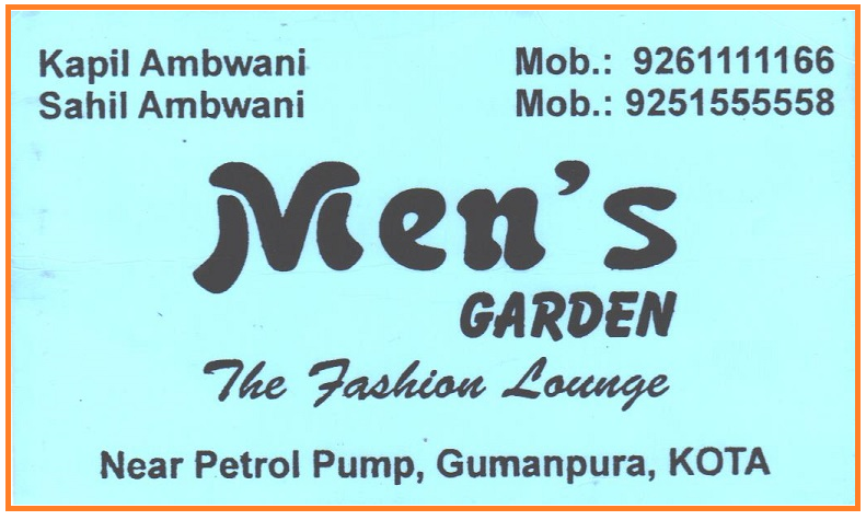 MENS GARDEN